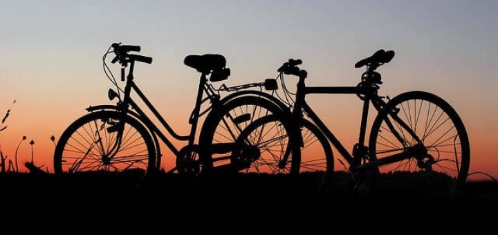 Radreisen, unterwegs mit dem Fahrrad