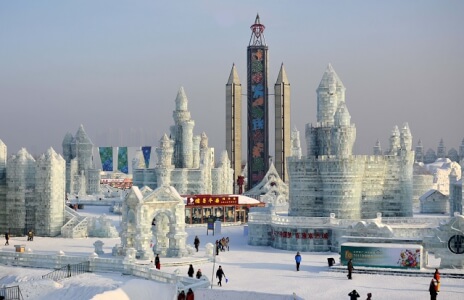 Eisfestival Harbin China
