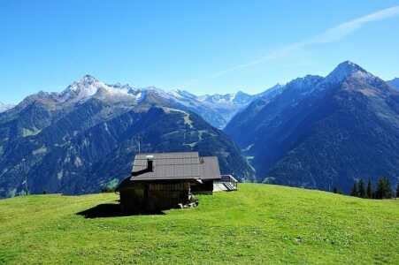 Zillertal, Tirol, Österreich