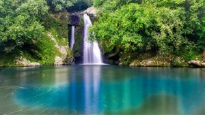 Insel La Reúnion Wasserfall