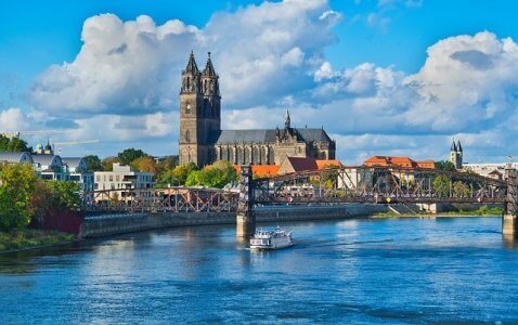 Flusskreuzfahrten an der Elbe, Magdeburg