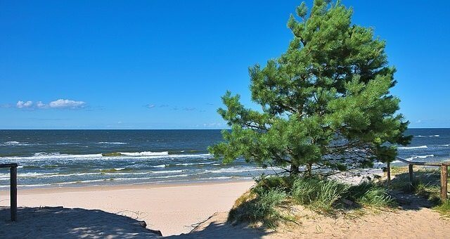 Polen Ostseekueste, Sandstrand