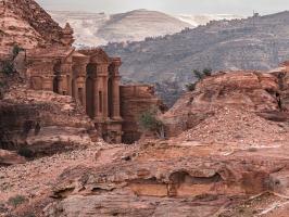 Jordanien, wandern rund um Petra