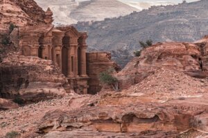 Jordanien Wanderreisen, Felsenstadt Petra Trekking