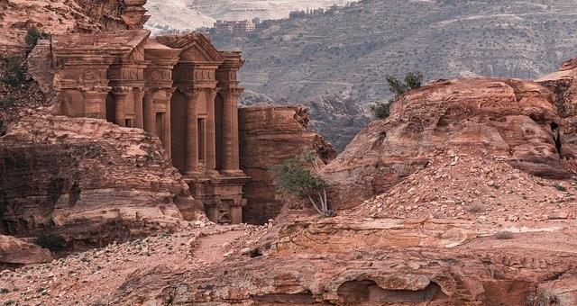 Jordanien, wandern rund um Petra