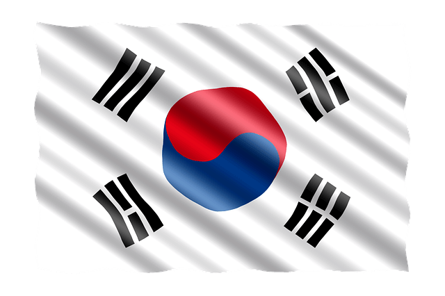 Südkorea Fahne