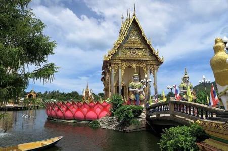 Ko Samui Urlaub, Thailand, Tempel