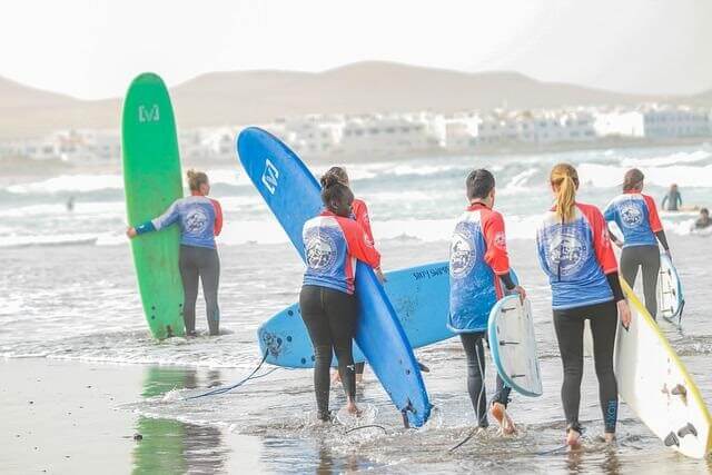 Surfen Lanzarote