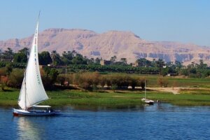 Silvester auf dem Nil, Segelkreuzfahrt Ägypten 2024