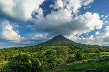 costa rica kombireisen, vulkan