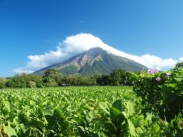nicaragua, ometempe, vulkan