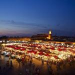 marrakesch bei nacht, pauschalreise marokko