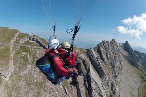 Paragliding Urlaub und Tandemfliegen in Österreich
