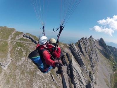 Paragliding Urlaub und Tandemfliegen in Österreich
