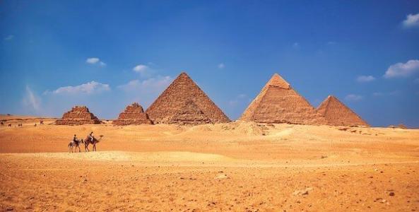 kairo, pyramiden von gizeh