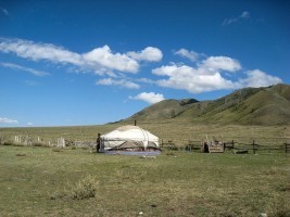 Mongolei Rundreisen Steppe