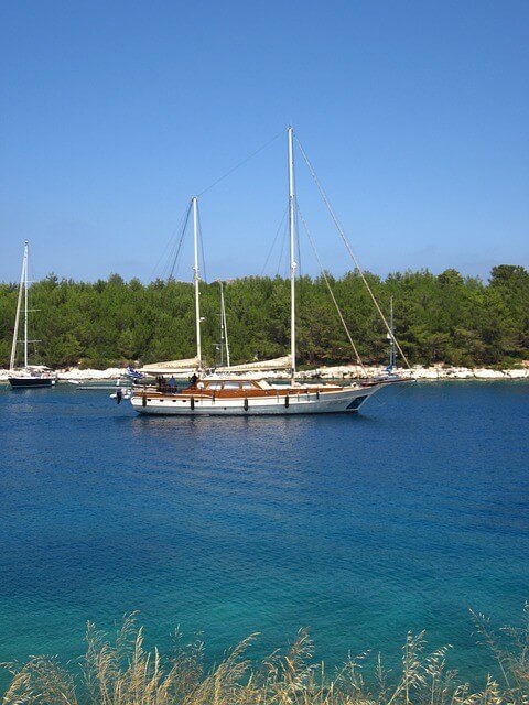 Griechenland Segeln, Segelboot